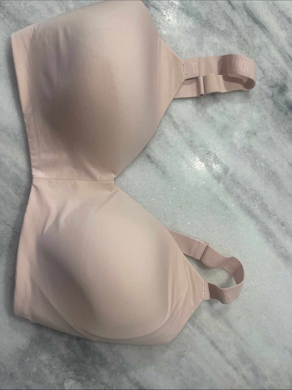 Dkny Blush Nude Seamless T-Shirt Bra